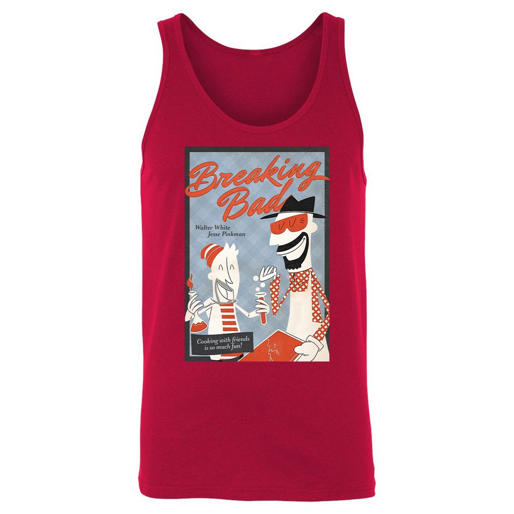 Unisex Jersey Tank - FJJYNV9X - Red - 11