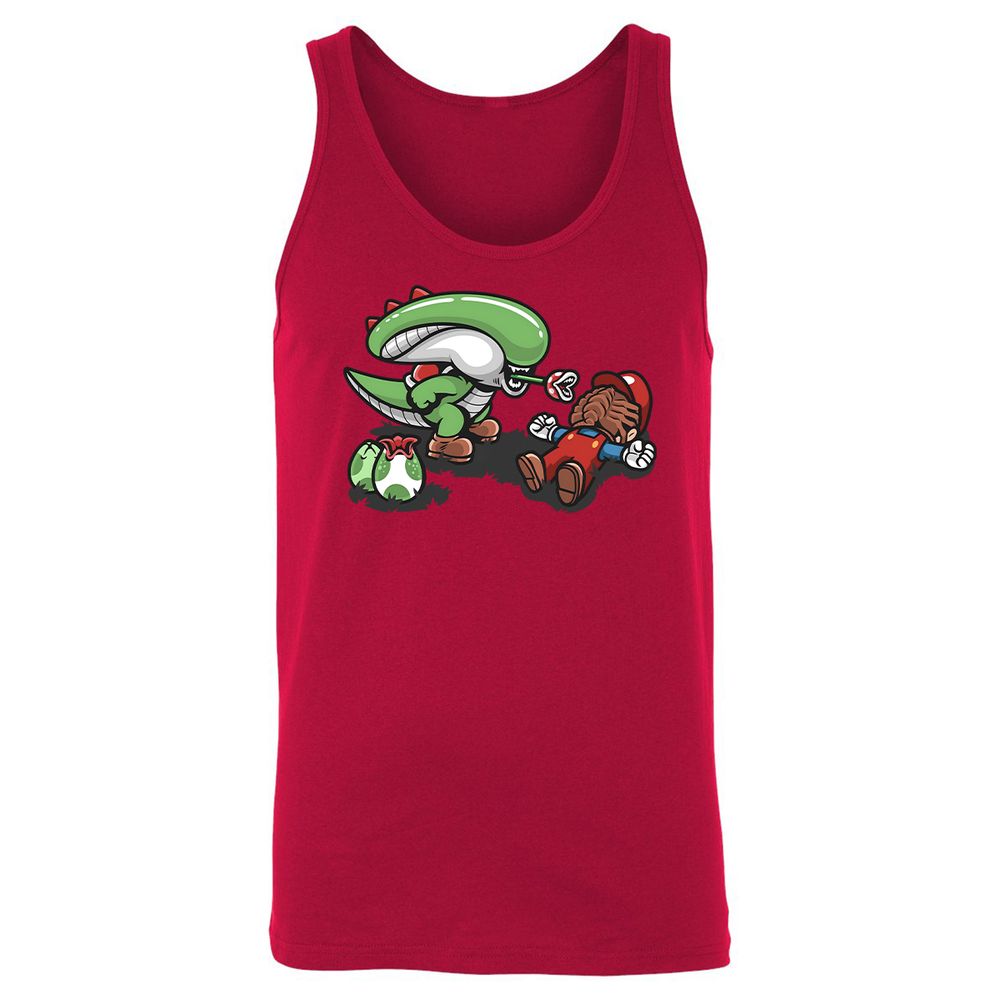 Unisex Jersey Tank - C83SR9YF - Red - 11
