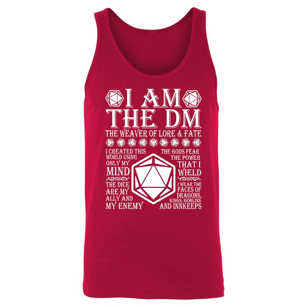 Unisex Jersey Tank - XUATZJ1C - Red - 11