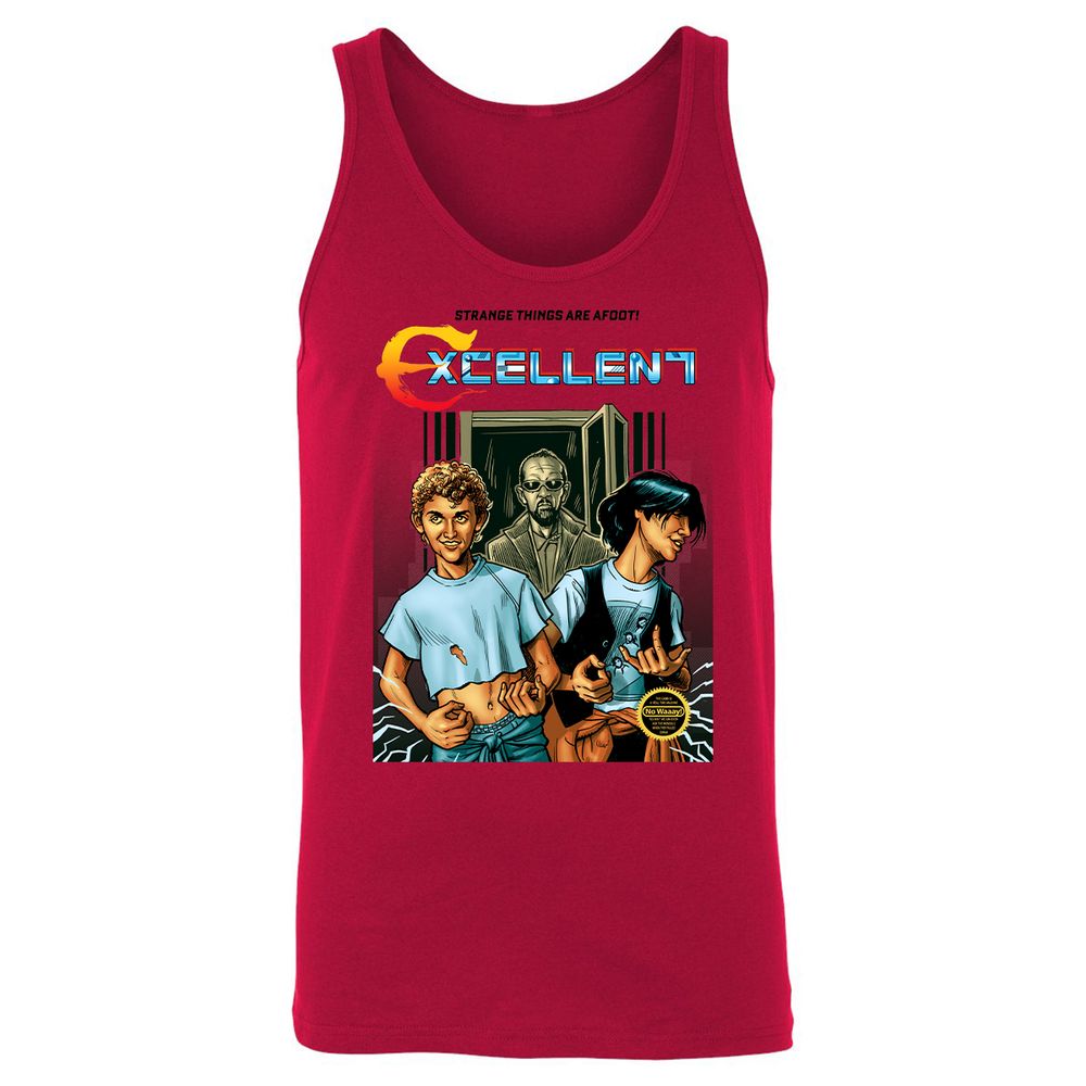 Unisex Jersey Tank - HTXVWFKT - Red - 11