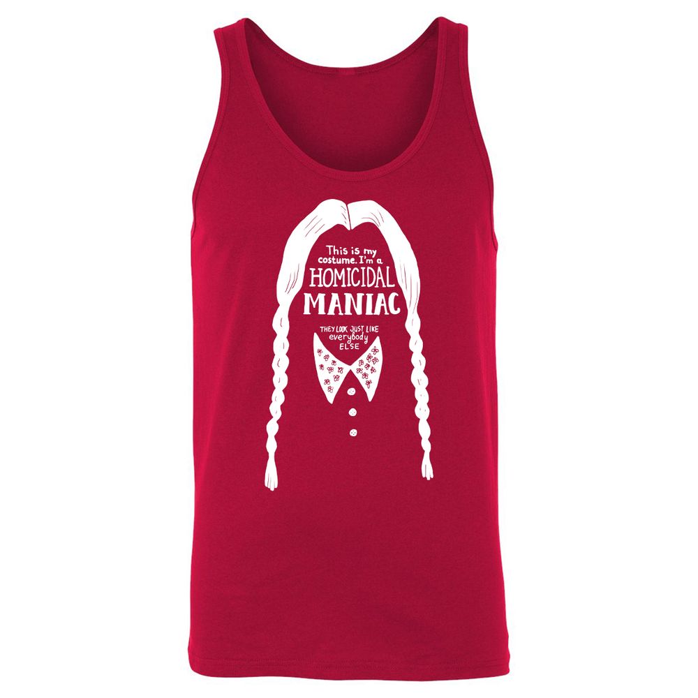 Unisex Jersey Tank - U86K82BP - Red - 11