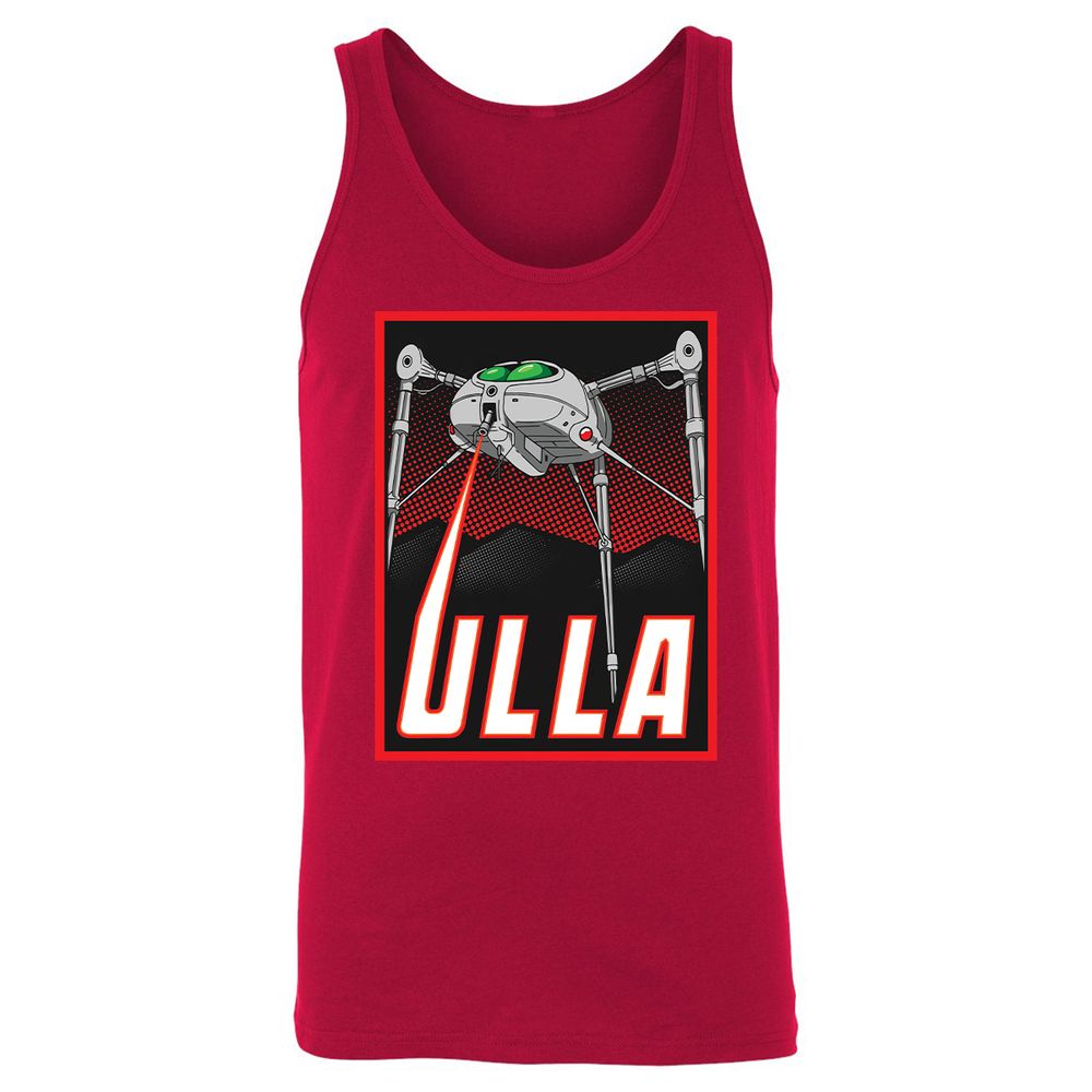 Unisex Jersey Tank - Q7XUETUU - Red - 11