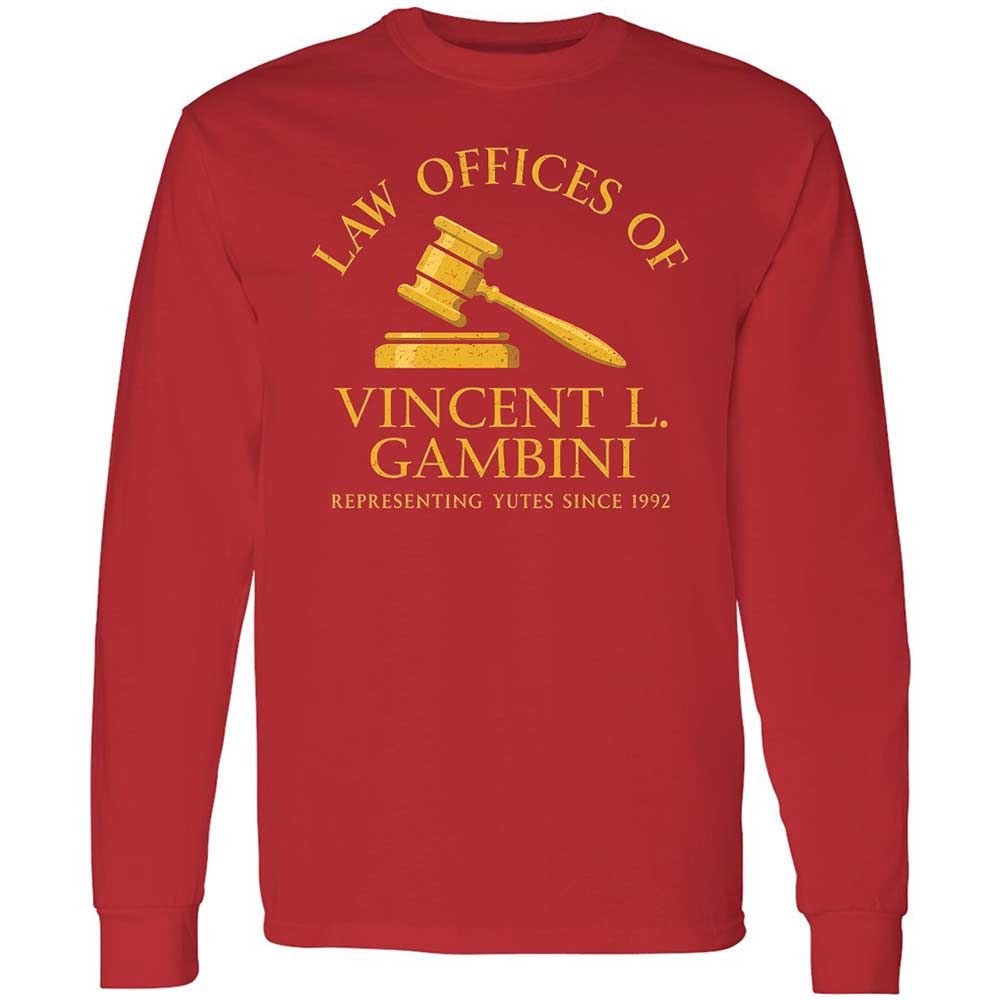 Long Sleeve T-Shirt - JKH3VU5W - Red - 11