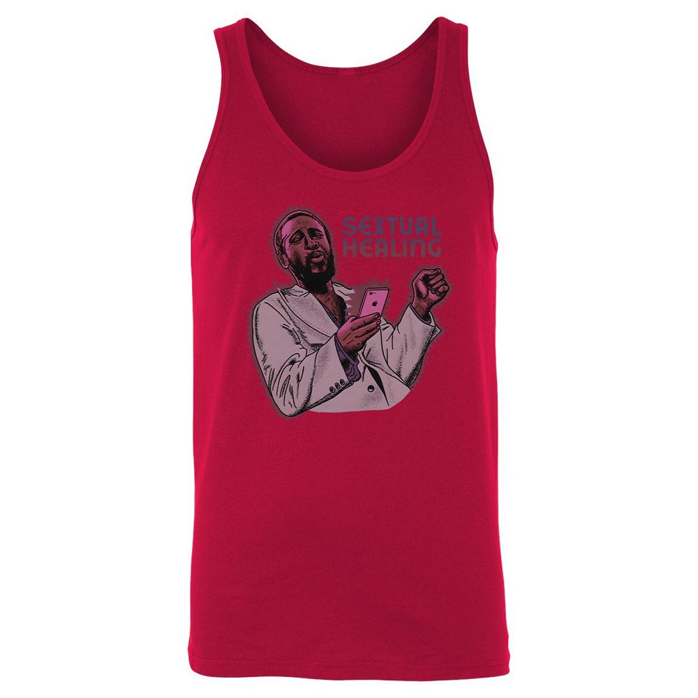 Unisex Jersey Tank - D9Z699GX - Red - 11