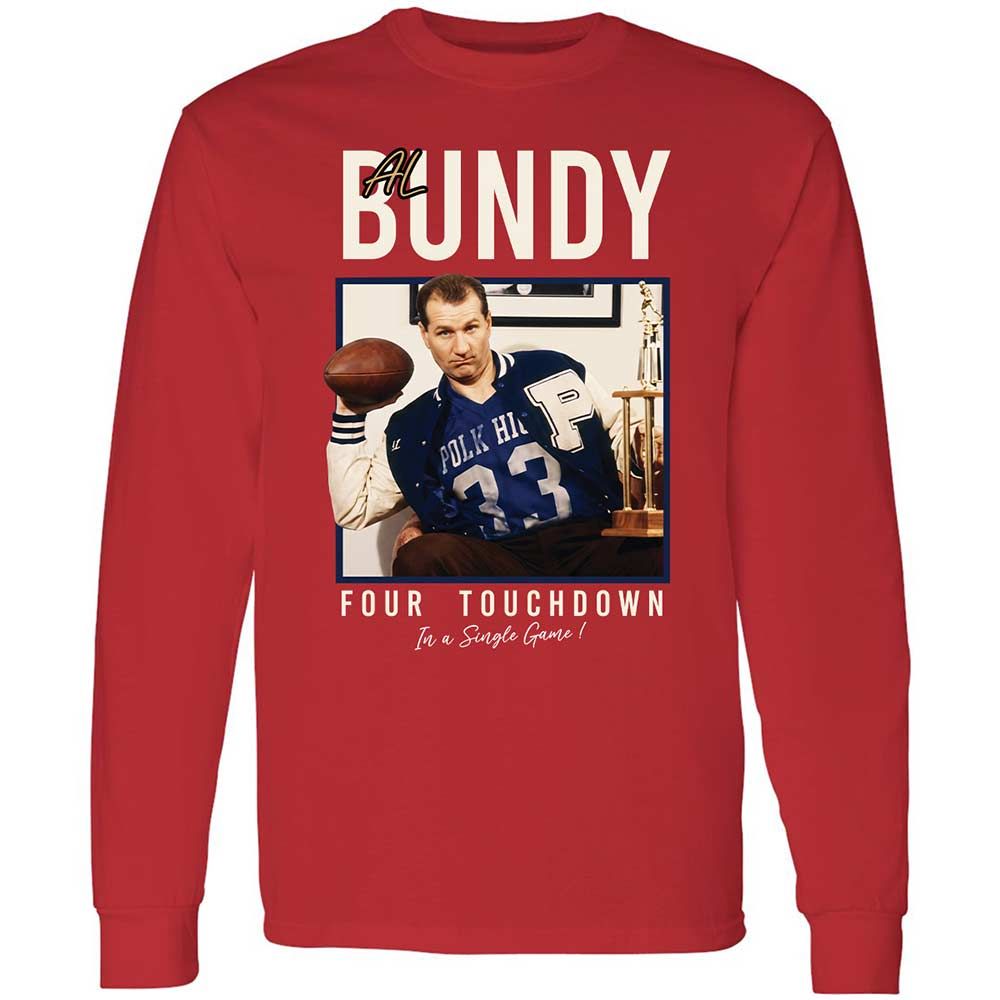 Long Sleeve T-Shirt - BSBT9V3C - Red - 11