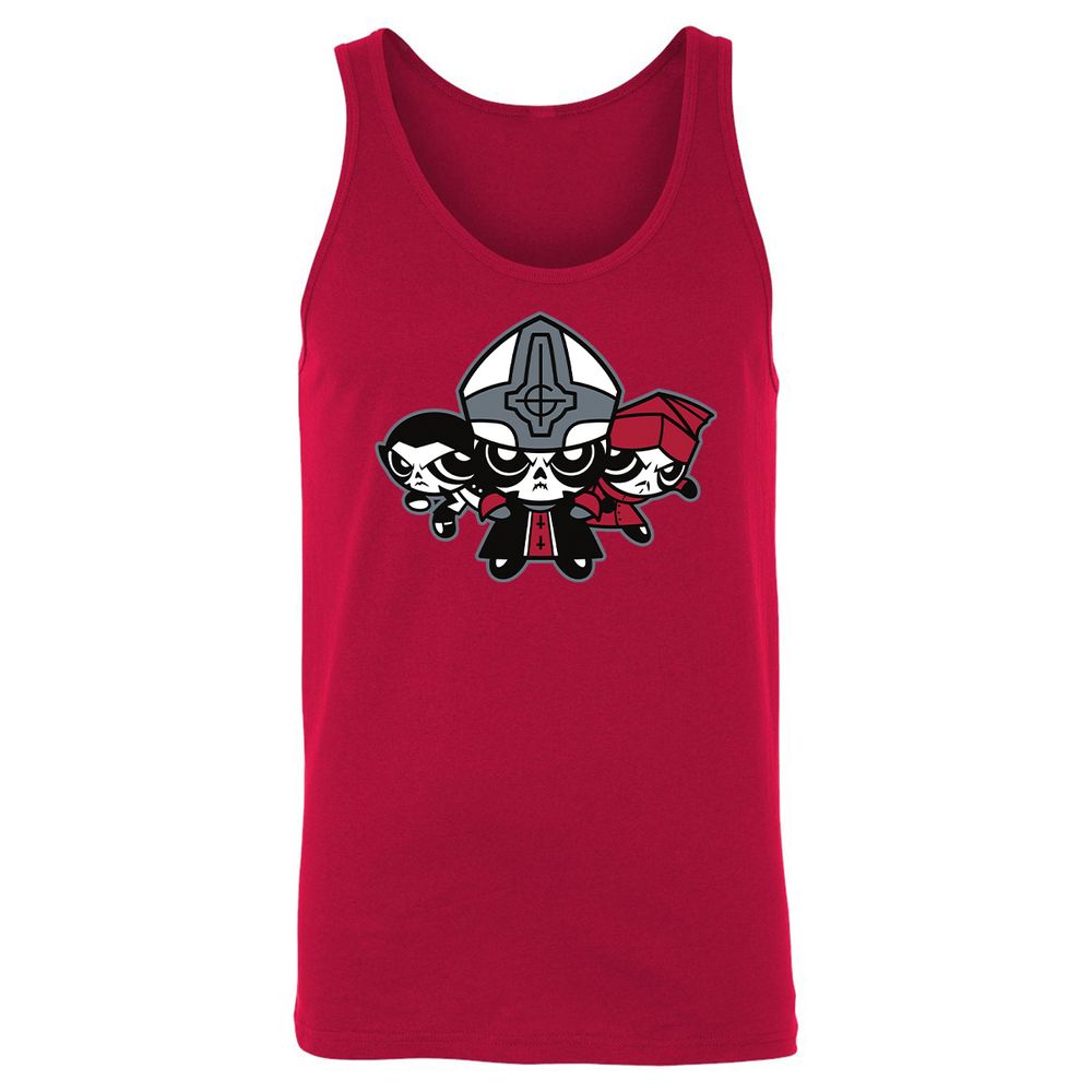 Unisex Jersey Tank - P2X54KF4 - Red - 11