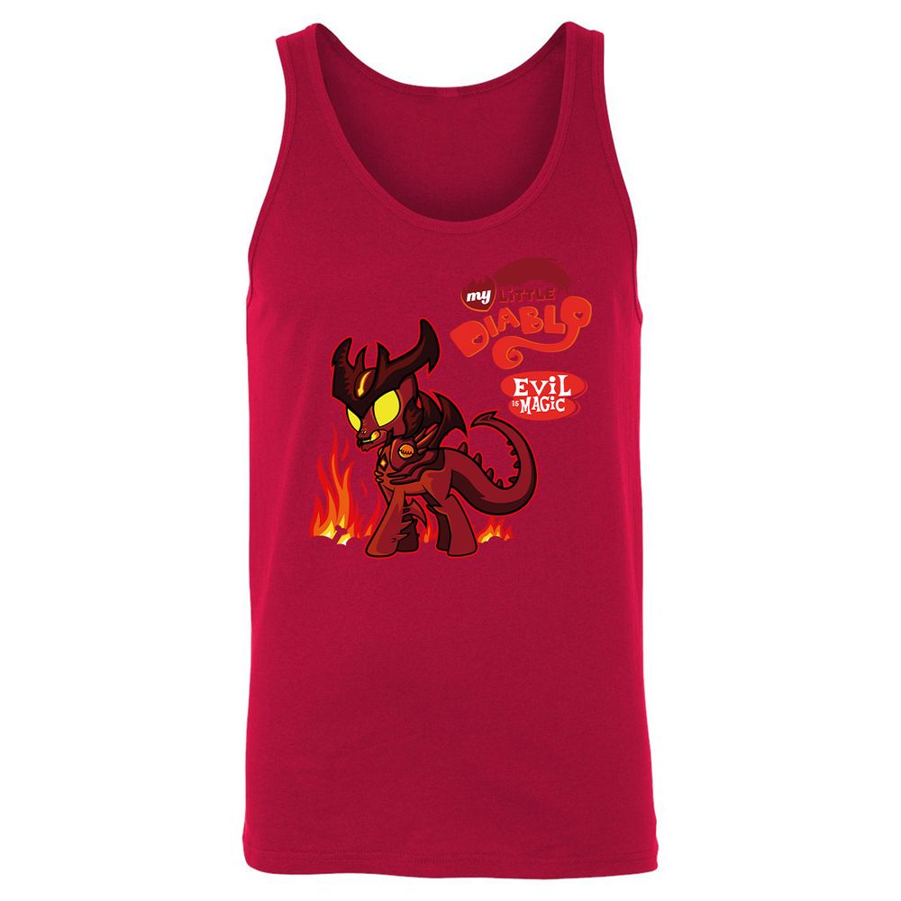 Unisex Jersey Tank - RTD53R49 - Red - 11
