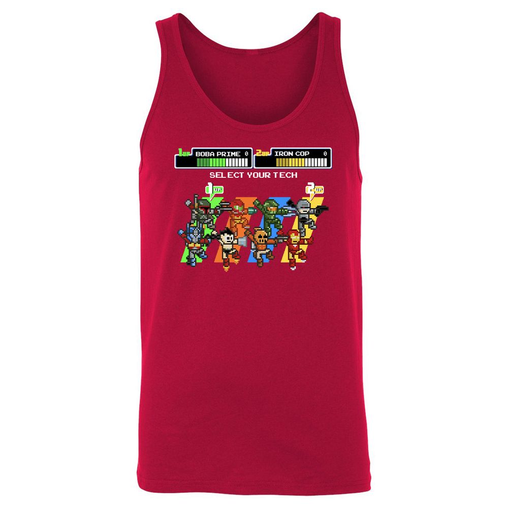 Unisex Jersey Tank - N78LZNKG - Red - 11
