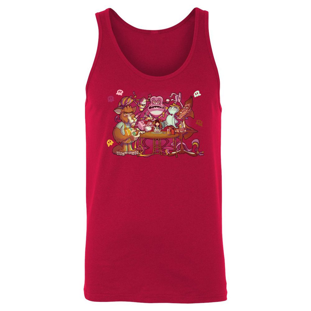 Unisex Jersey Tank - 2DVJG6B2 - Red - 11