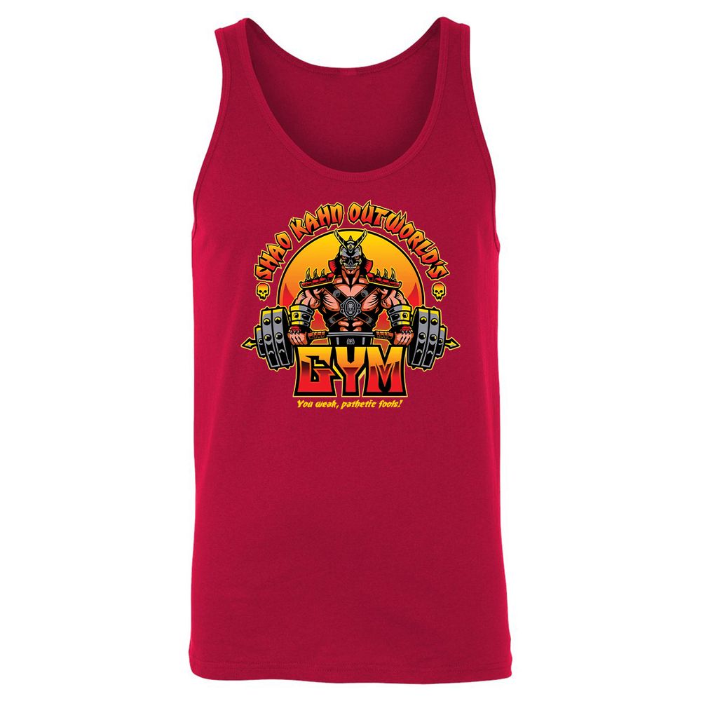 Unisex Jersey Tank - 9GTW97D1 - Red - 11