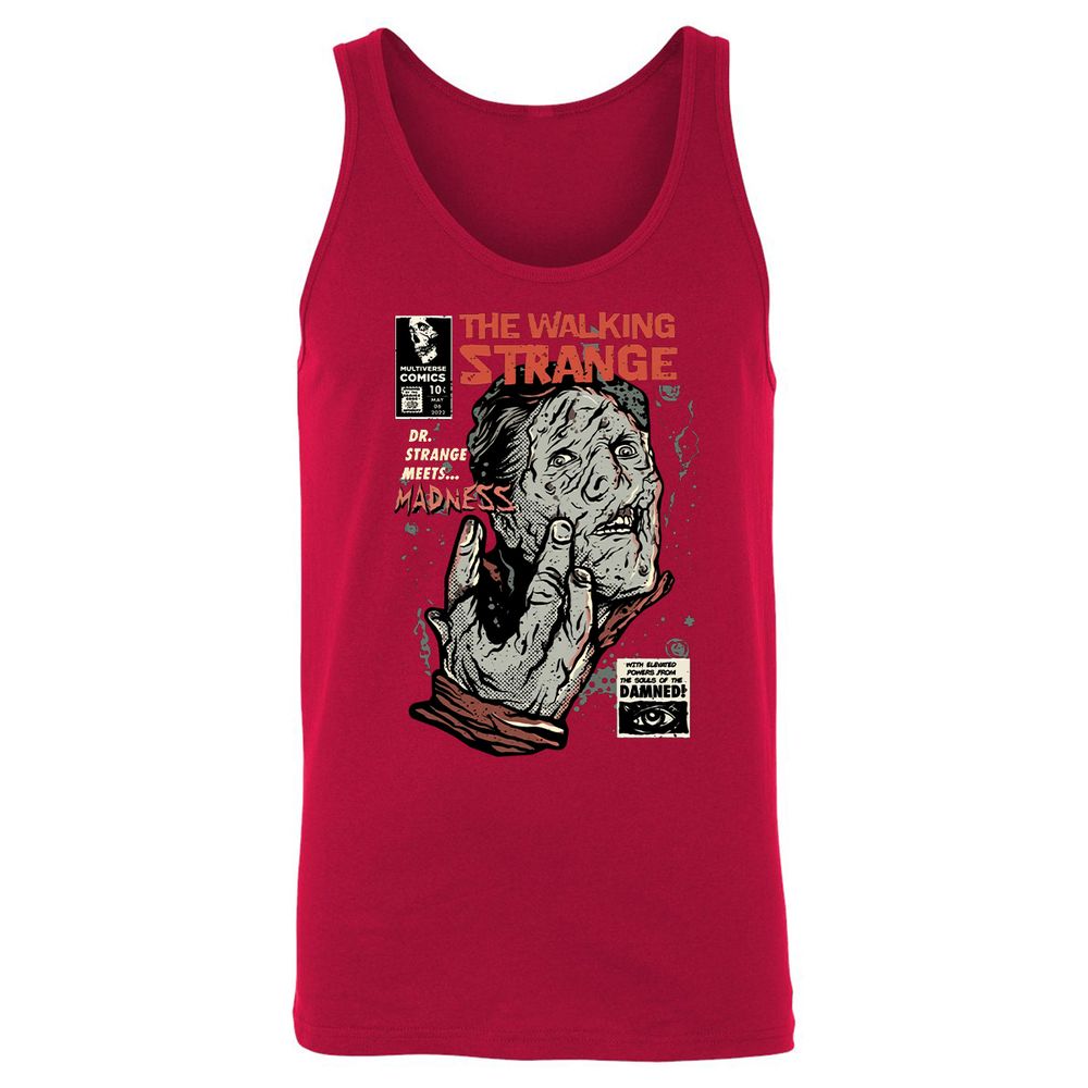 Unisex Jersey Tank - R3NMRSGJ - Red - 11