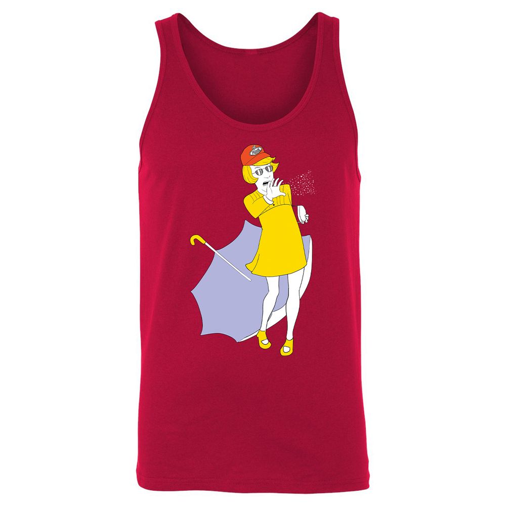 Unisex Jersey Tank - 62Q5DFKJ - Red - 11