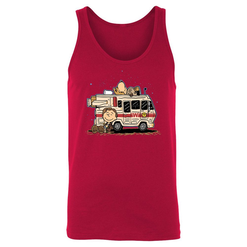 Unisex Jersey Tank - JEBQUW3K - Red - 11
