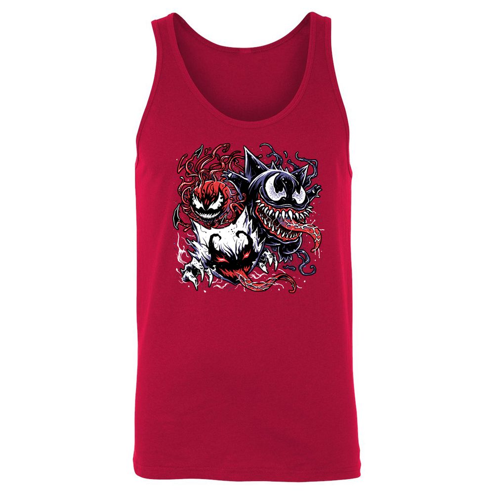 Unisex Jersey Tank - X1W6W4XU - Red - 11