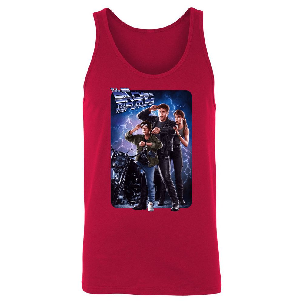 Unisex Jersey Tank - UWL8K17C - Red - 11