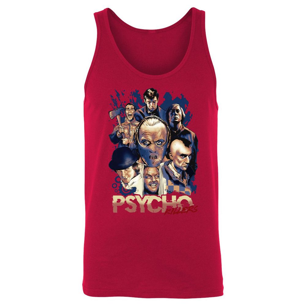 Unisex Jersey Tank - 3MF5B8V6 - Red - 11