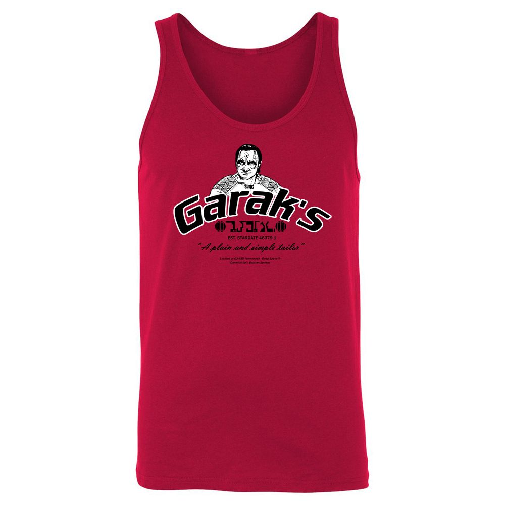Unisex Jersey Tank - C5LMEMG5 - Red - 11