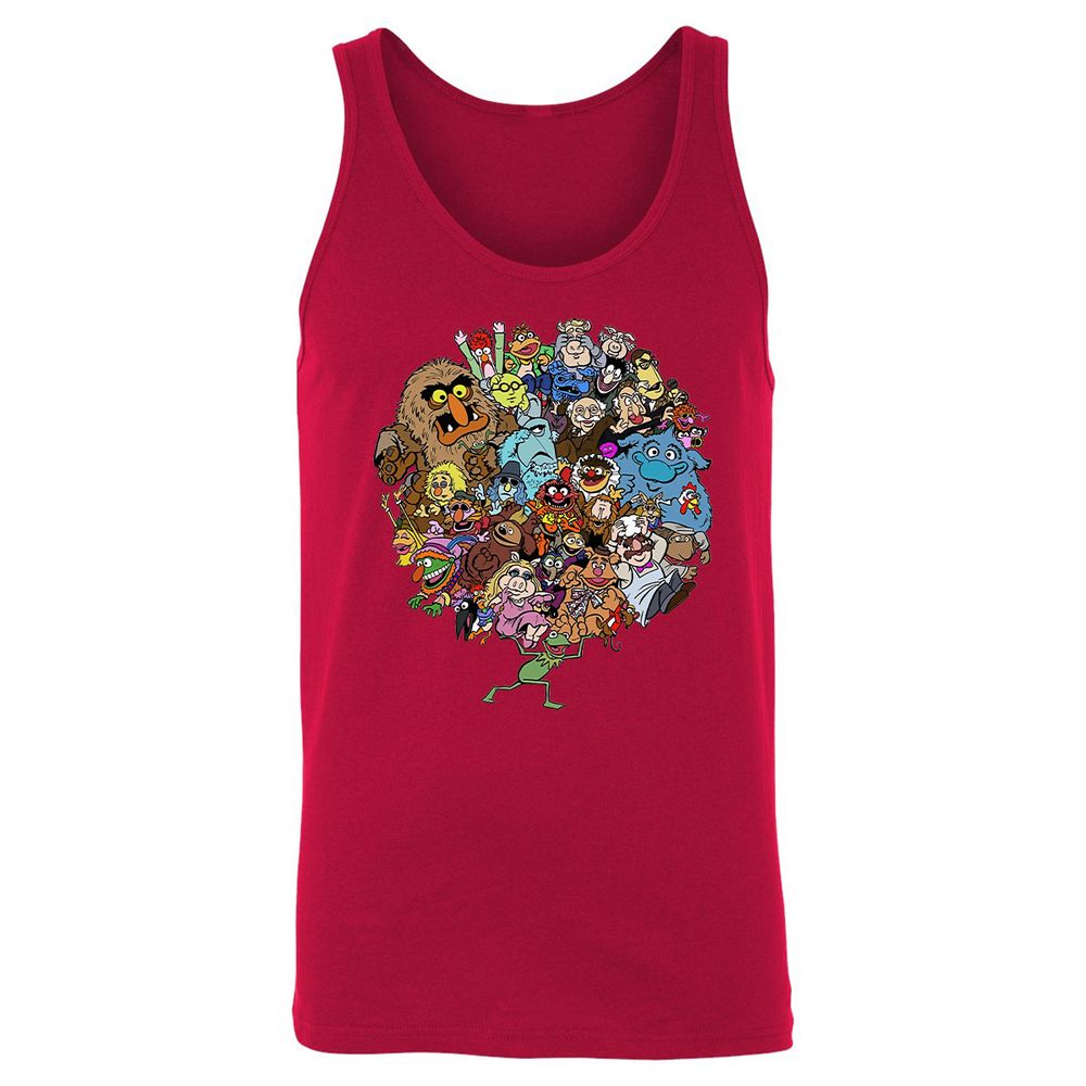 Unisex Jersey Tank - NEW798PQ - Red - 11