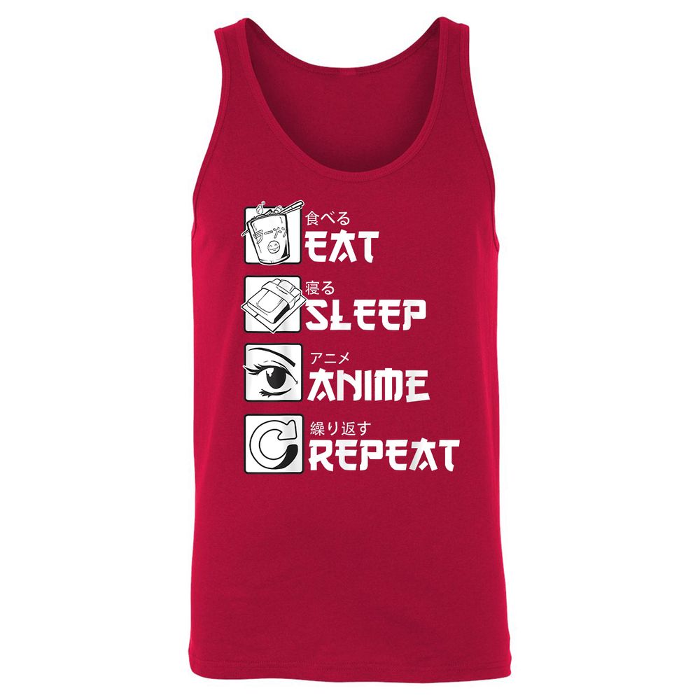 Unisex Jersey Tank - MPVK16LH - Red - 11