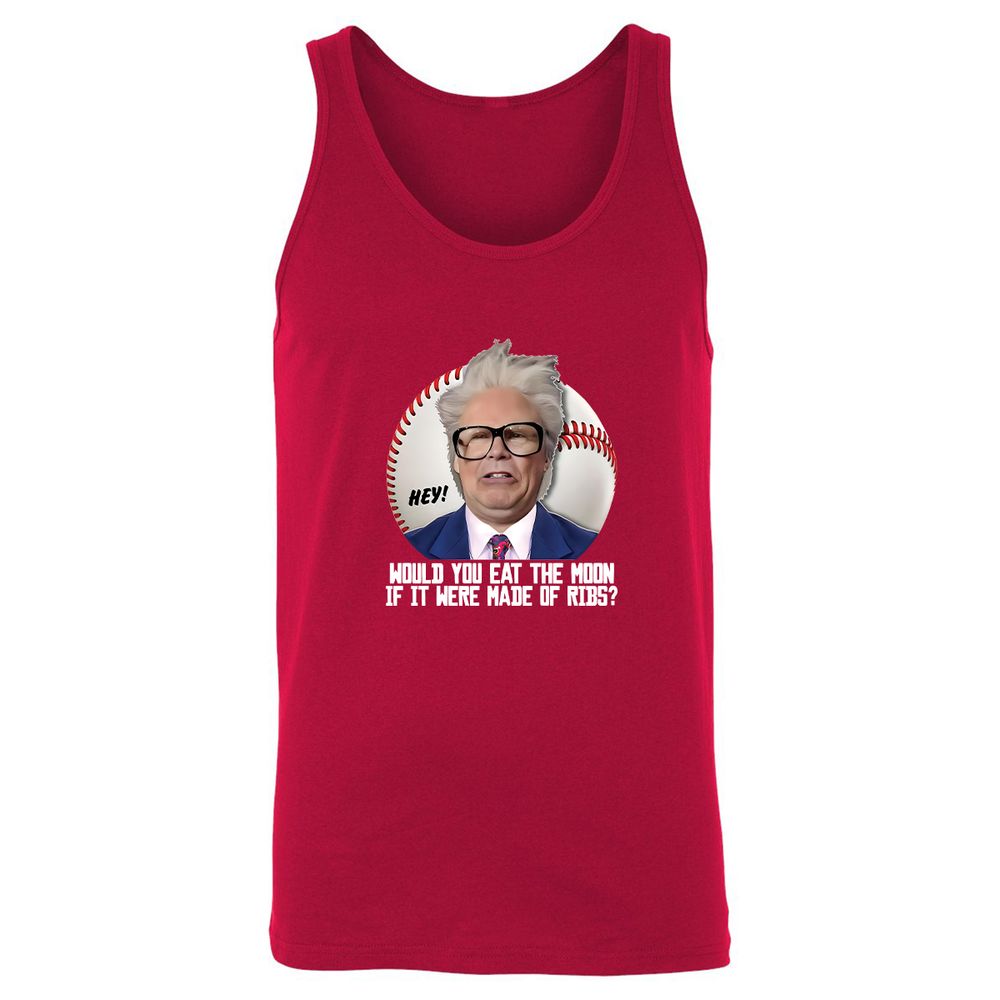 Unisex Jersey Tank - 2K5YNXE9 - Red - 11