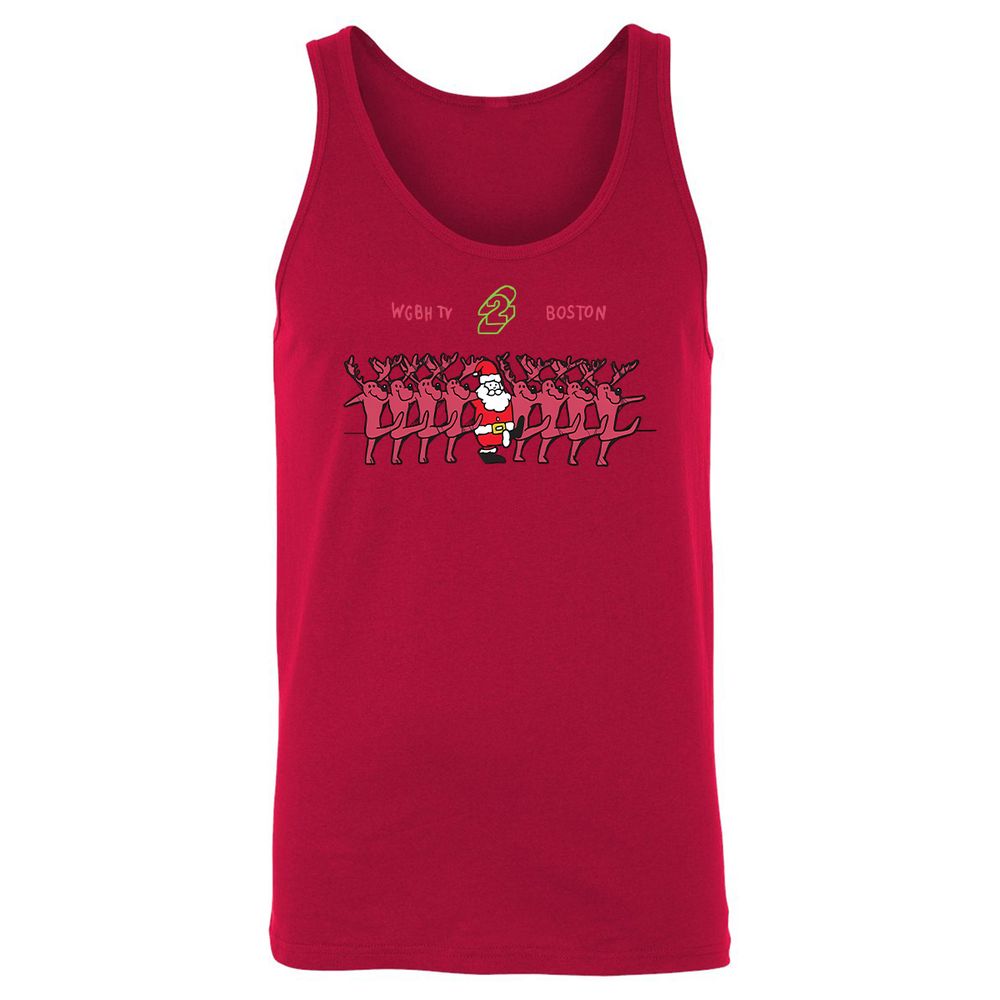 Unisex Jersey Tank - UZPP8MHW - Red - 11