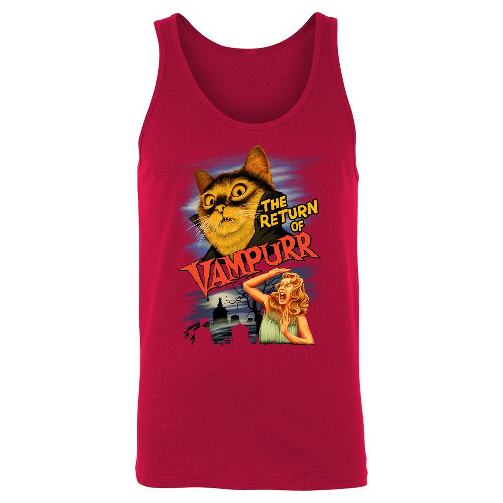 Unisex Jersey Tank - NRQ1BPTN - Red - 11