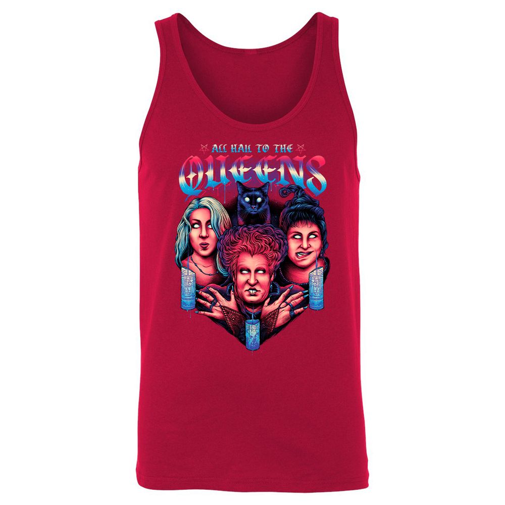 Unisex Jersey Tank - 9UG43DZV - Red - 11