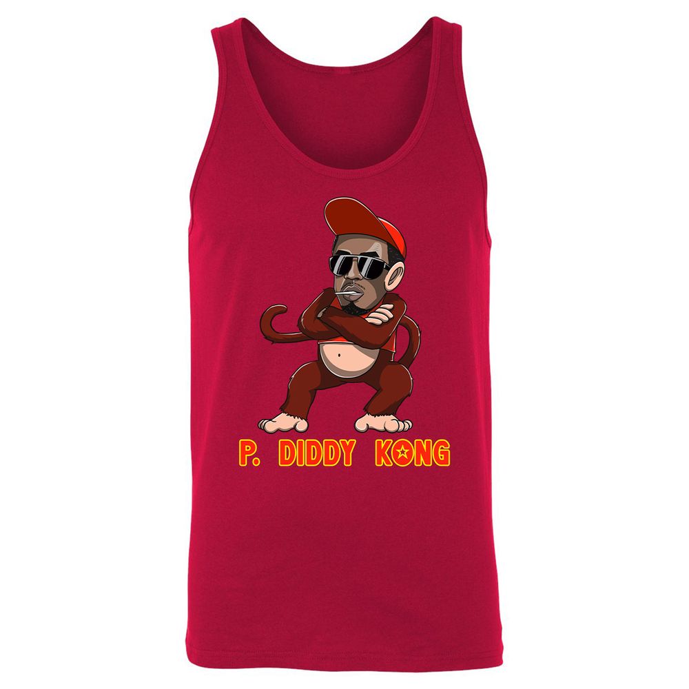 Unisex Jersey Tank - EVD2BQXC - Red - 11