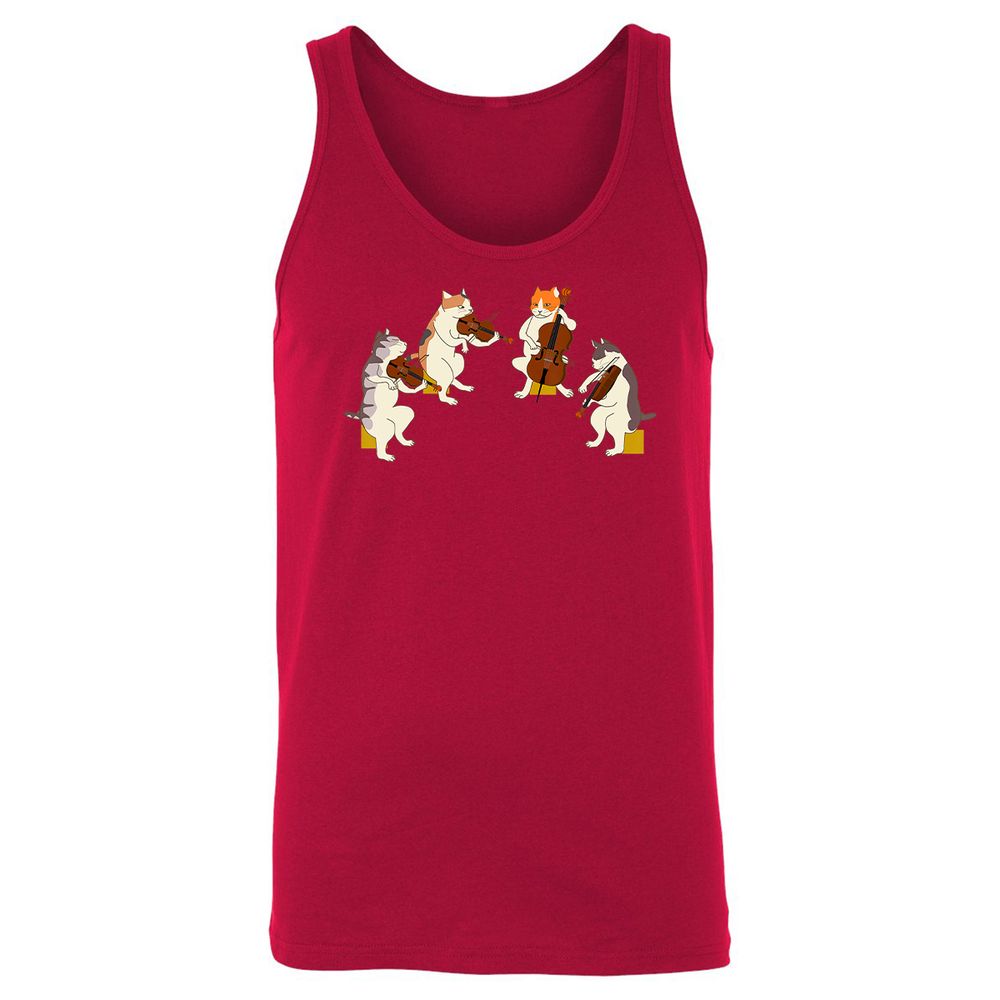 Unisex Jersey Tank - 114C6L6G - Red - 11