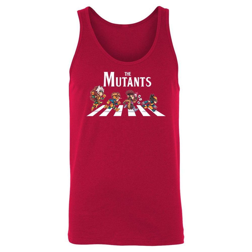 Unisex Jersey Tank - ANES3DZS - Red - 11