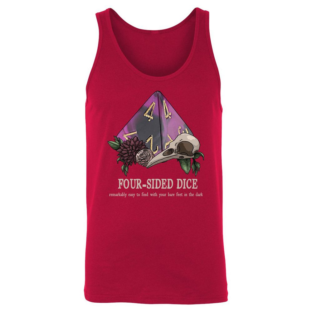 Unisex Jersey Tank - KM7VD9AD - Red - 11