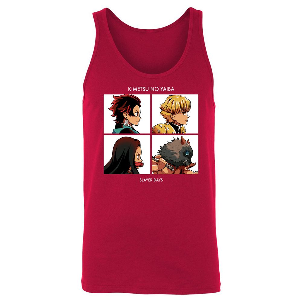 Unisex Jersey Tank - LYYJPY1N - Red - 11