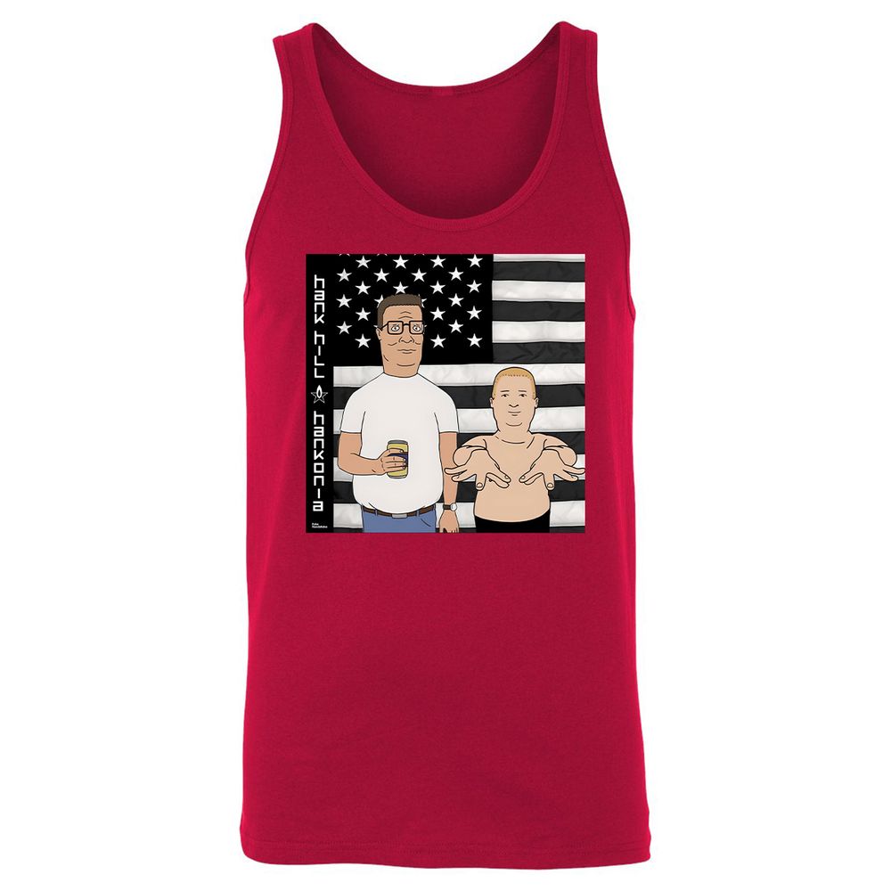 Unisex Jersey Tank - UWDT4WCR - Red - 11