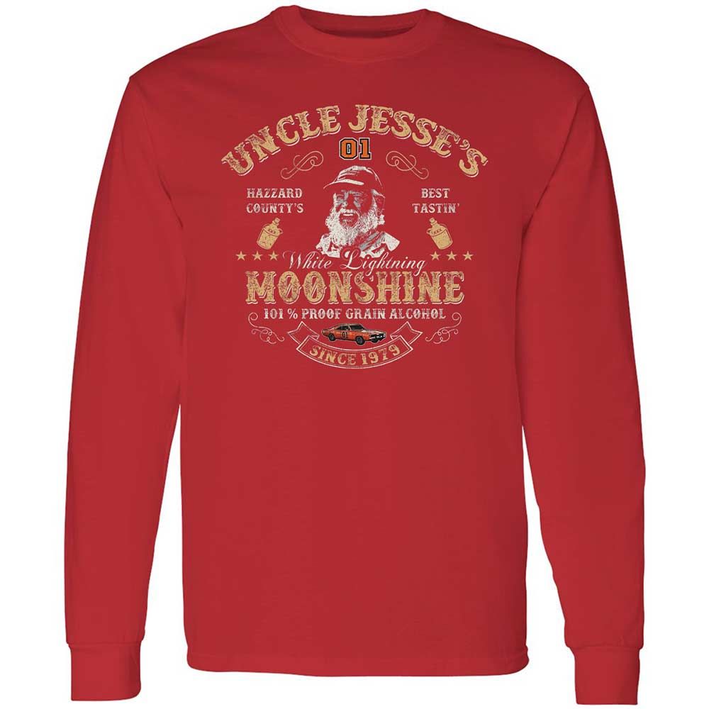 Long Sleeve T-Shirt - XDJEU14Z - Red - 11