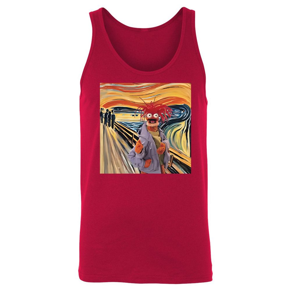 Unisex Jersey Tank - RGN6ZMLL - Red - 11