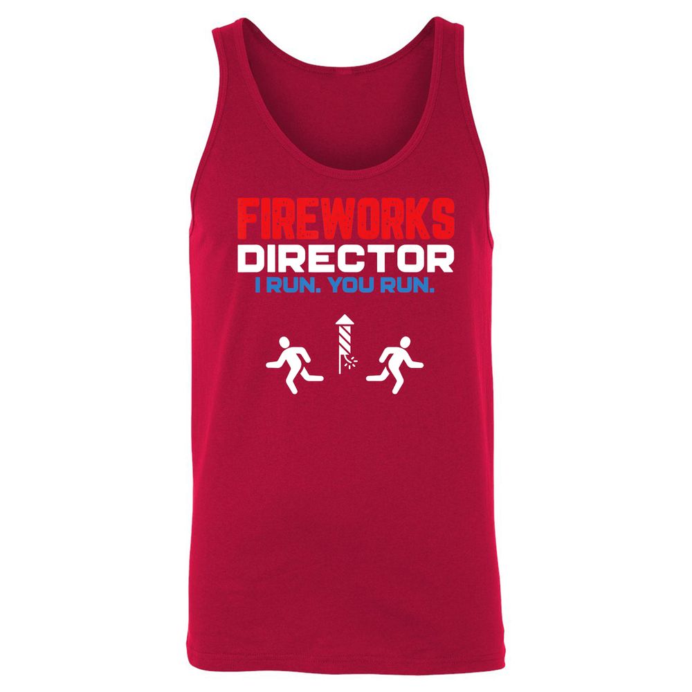 Unisex Jersey Tank - AV9ELU4W - Red - 11