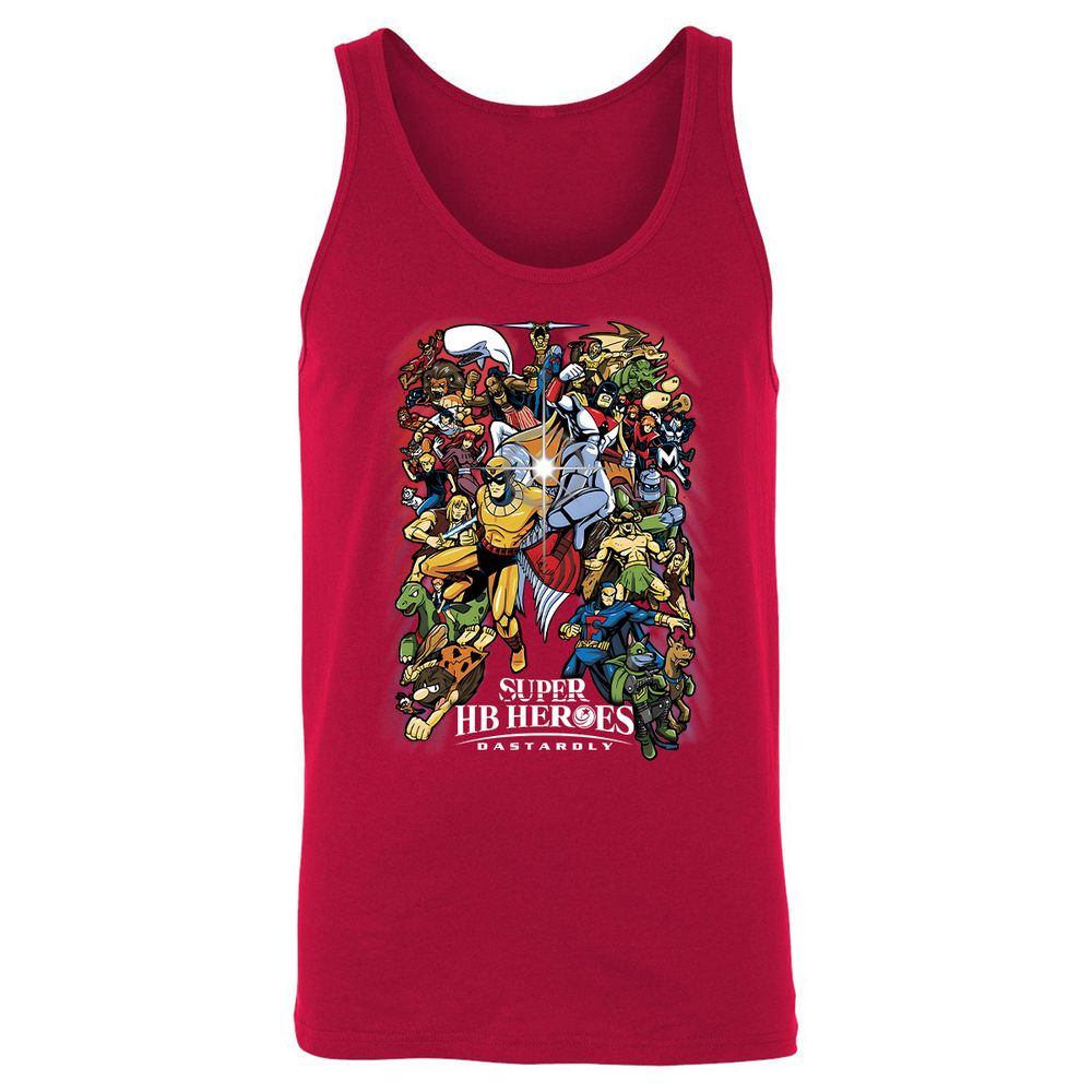 Unisex Jersey Tank - LHZZ48M9 - Red - 11