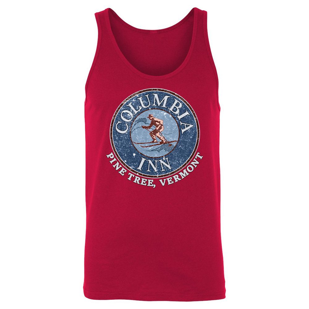 Unisex Jersey Tank - Q9R8XL7L - Red - 11