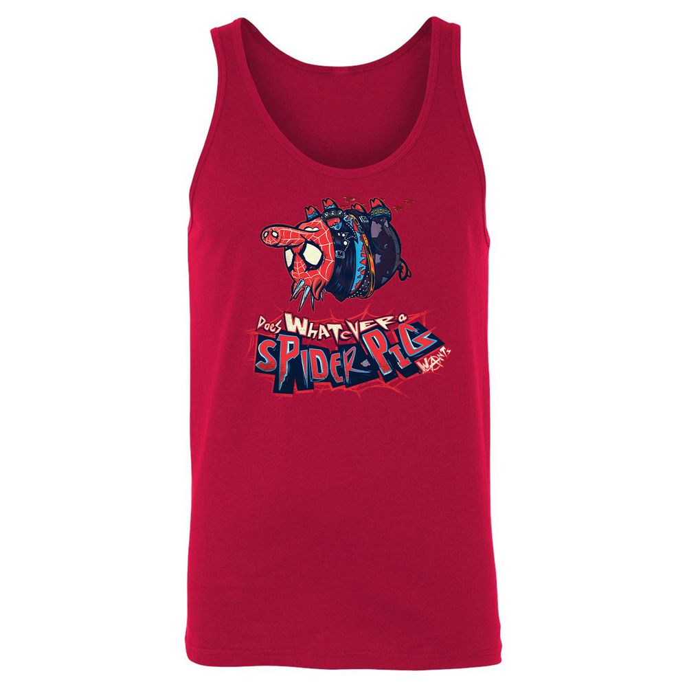 Unisex Jersey Tank - HBL1XULQ - Red - 11