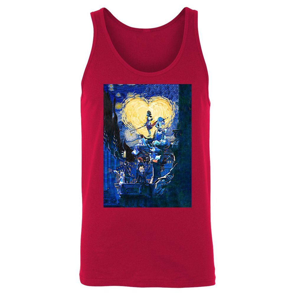 Unisex Jersey Tank - QUA88TEH - Red - 11