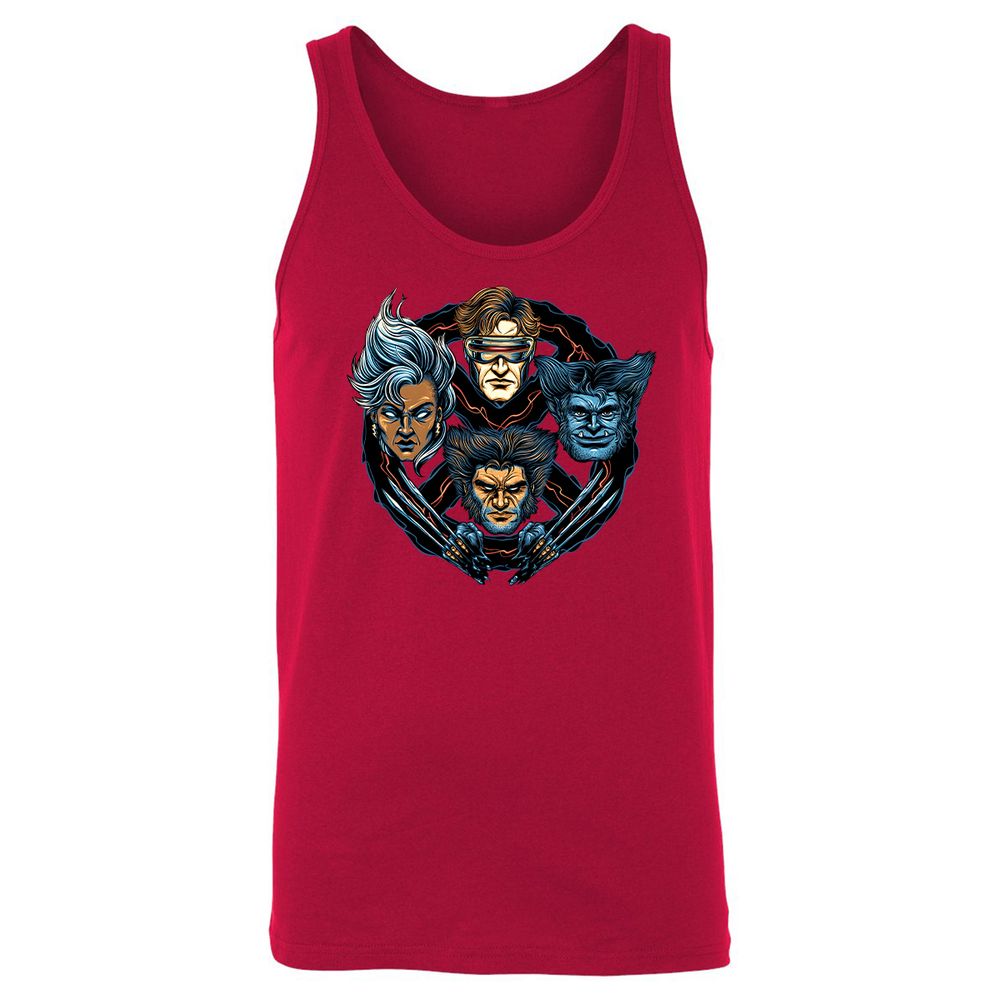 Unisex Jersey Tank - BJRRJYXJ - Red - 11