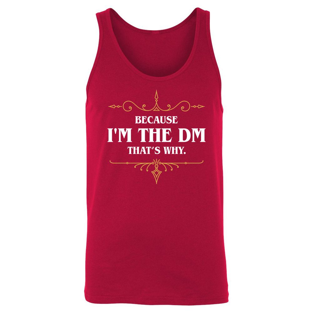 Unisex Jersey Tank - CLQM6UKT - Red - 11