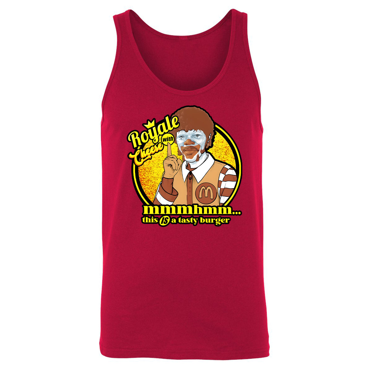 Unisex Jersey Tank - 6FX7CQV1 - Red - 11