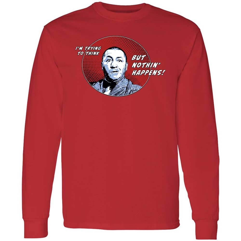 Long Sleeve T-Shirt - EGWHDEAH - Red - 11