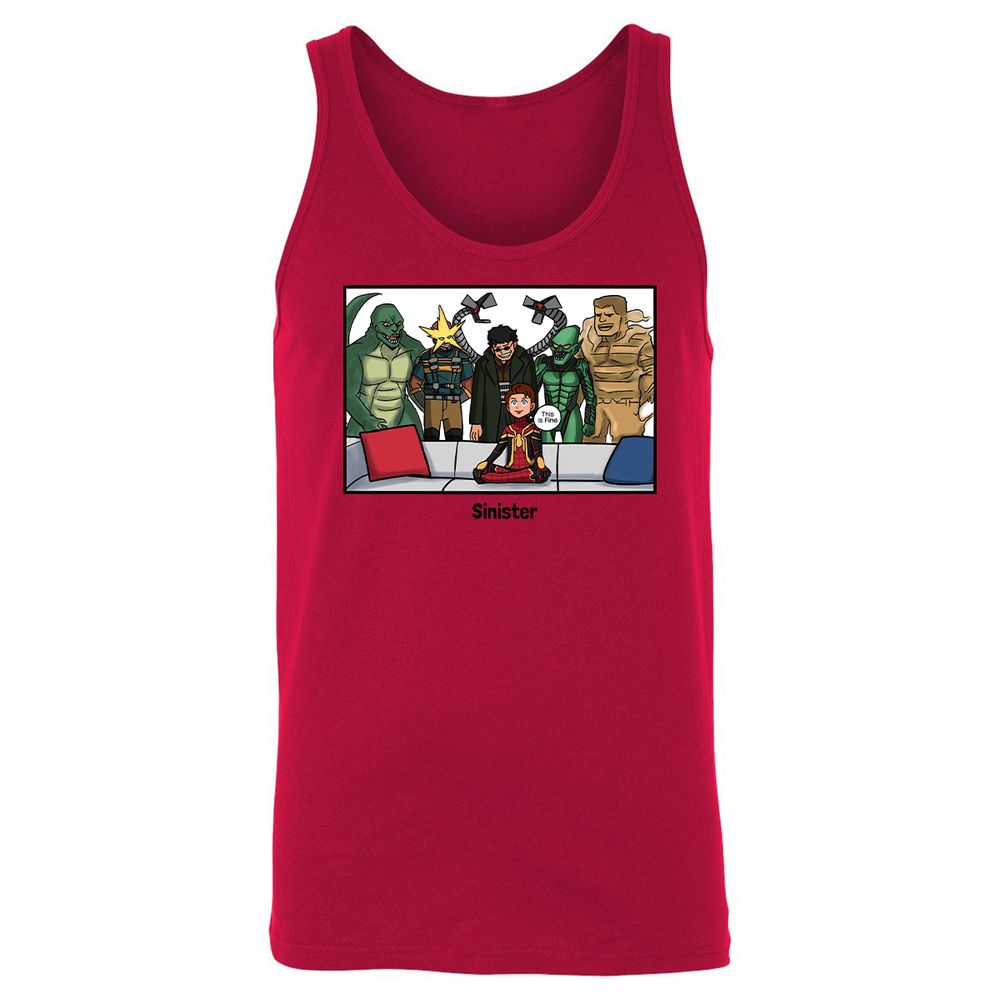 Unisex Jersey Tank - EPMSHP3A - Red - 11