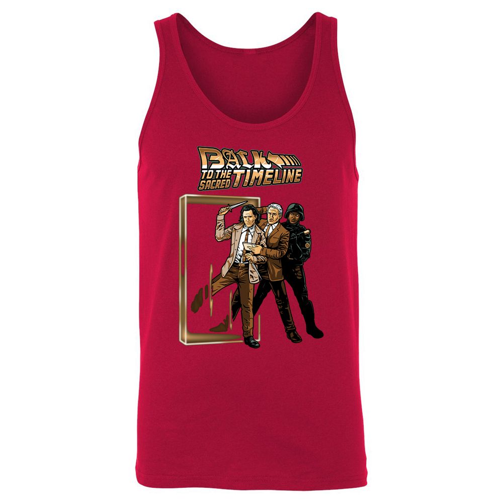 Unisex Jersey Tank - MAAALU8Z - Red - 11