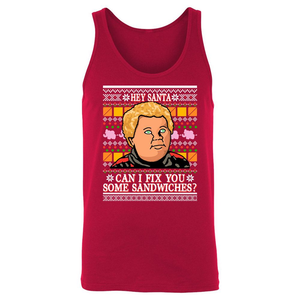 Unisex Jersey Tank - 5Z11BZSK - Red - 11