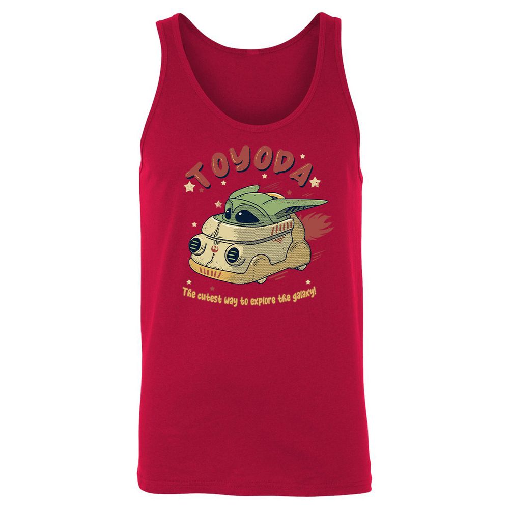 Unisex Jersey Tank - EZHMQJPV - Red - 11