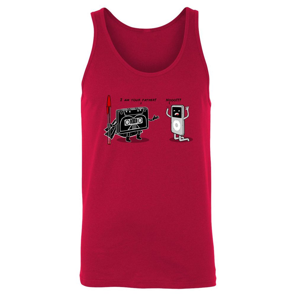 Unisex Jersey Tank - RNQFTLUK - Red - 11