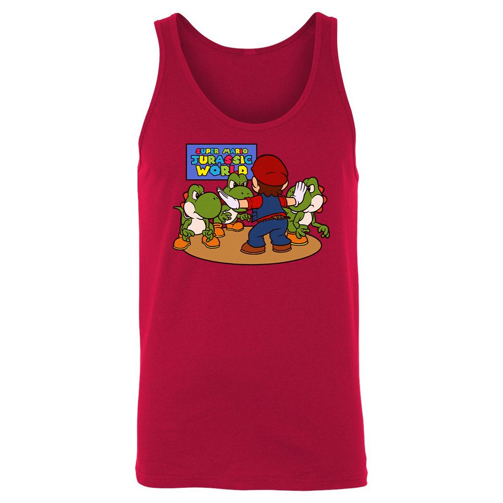 Unisex Jersey Tank - UX3YR4JW - Red - 11